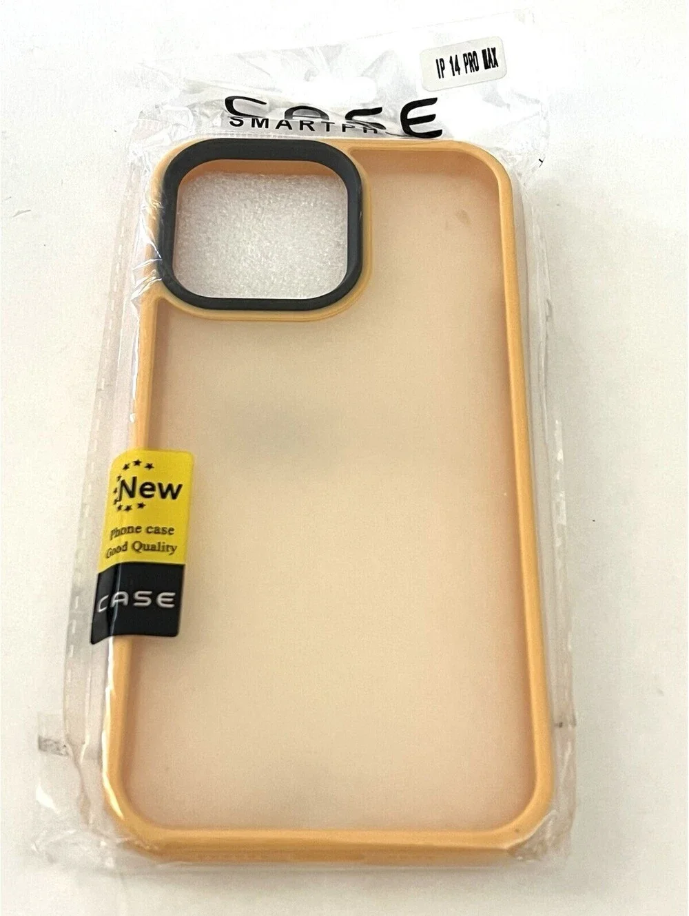 3-Pack iPhone 14 Pro Cases Clear Teal Orange Ring Stand Bumper New